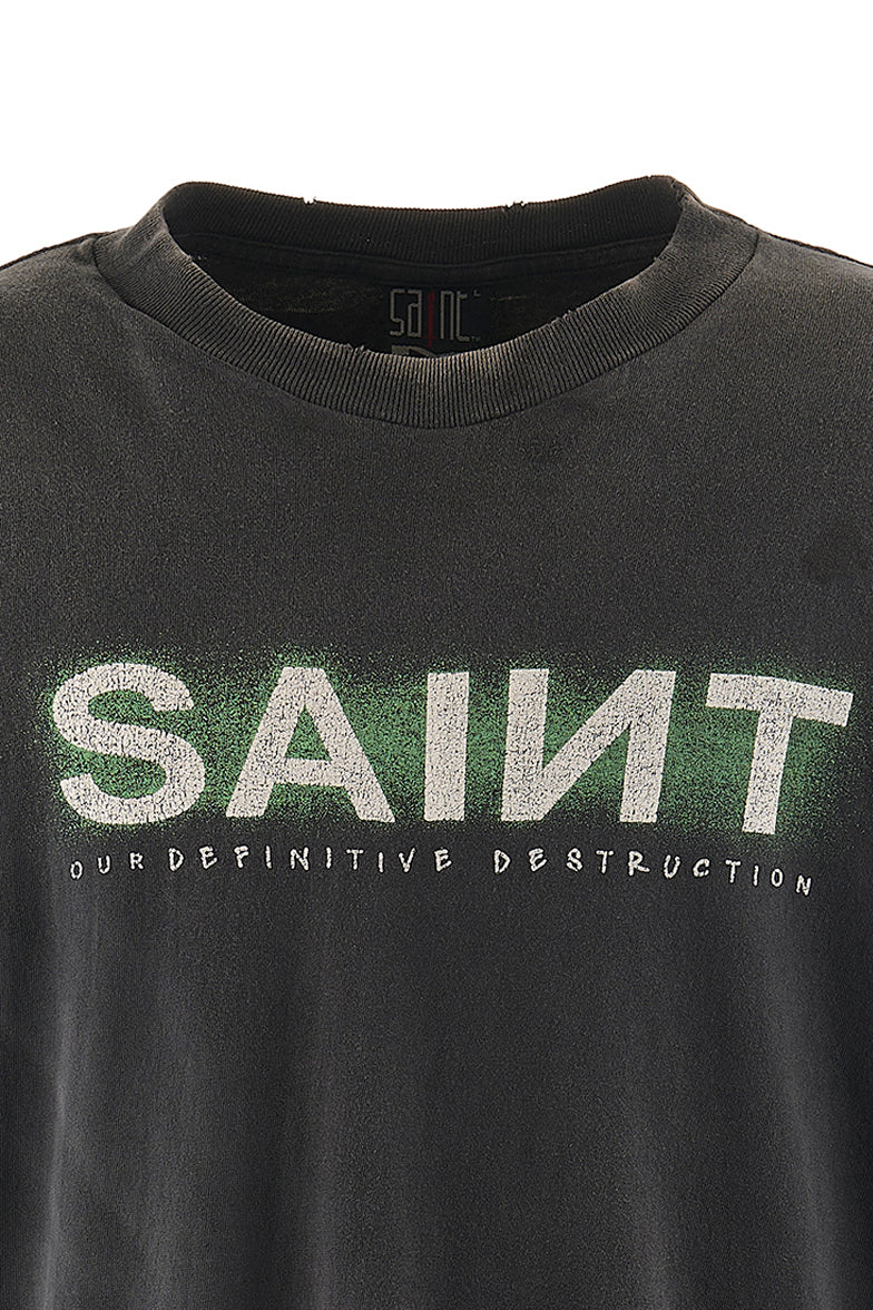 SS TEE/SAINT / BLK