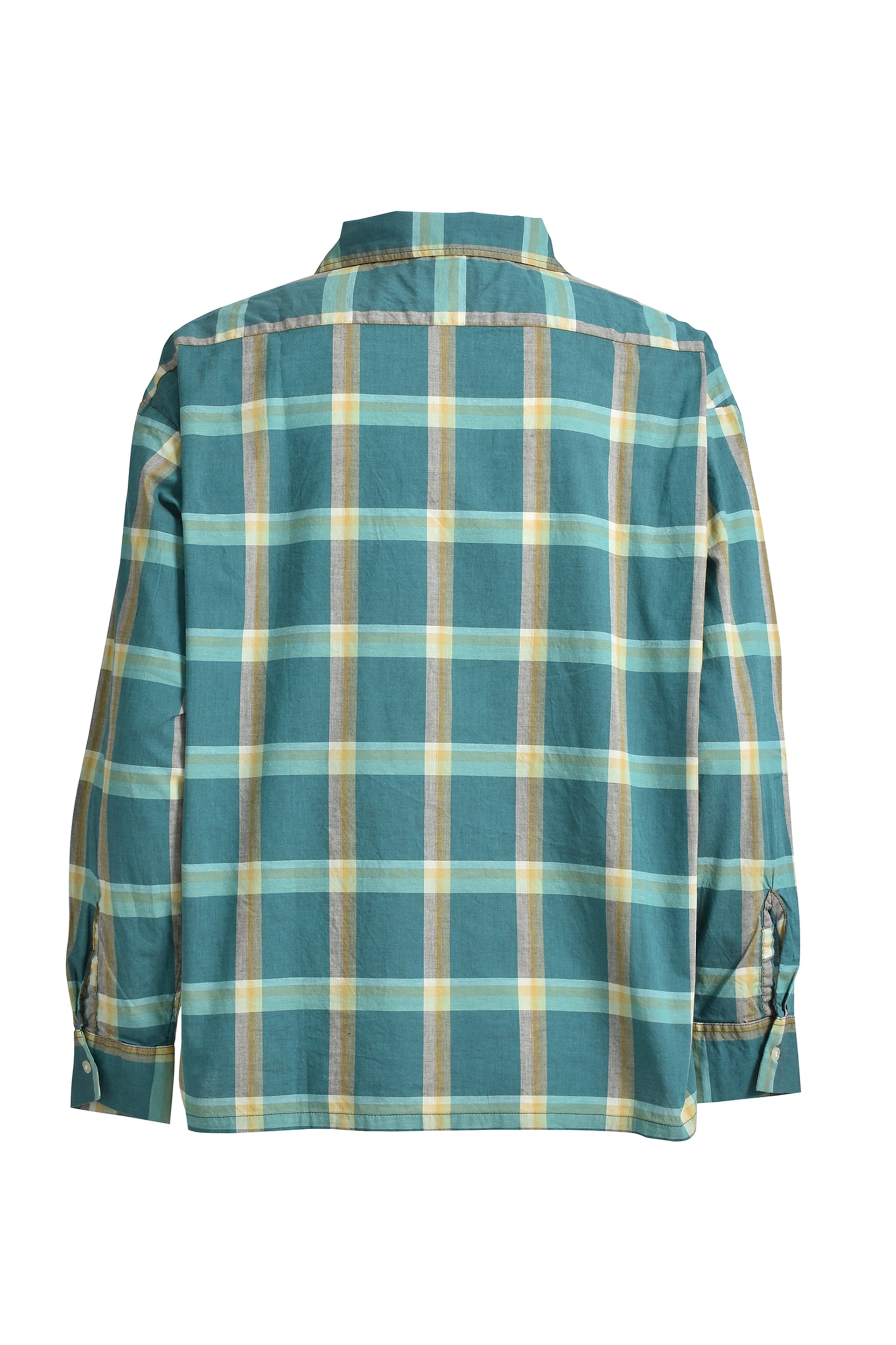 SAINT Mxxxxxx × LASTMAN LM_CHECK SHIRT/CHECK / GRN