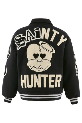 BH_VARSITY JKT/SNT HUNTER / BLK