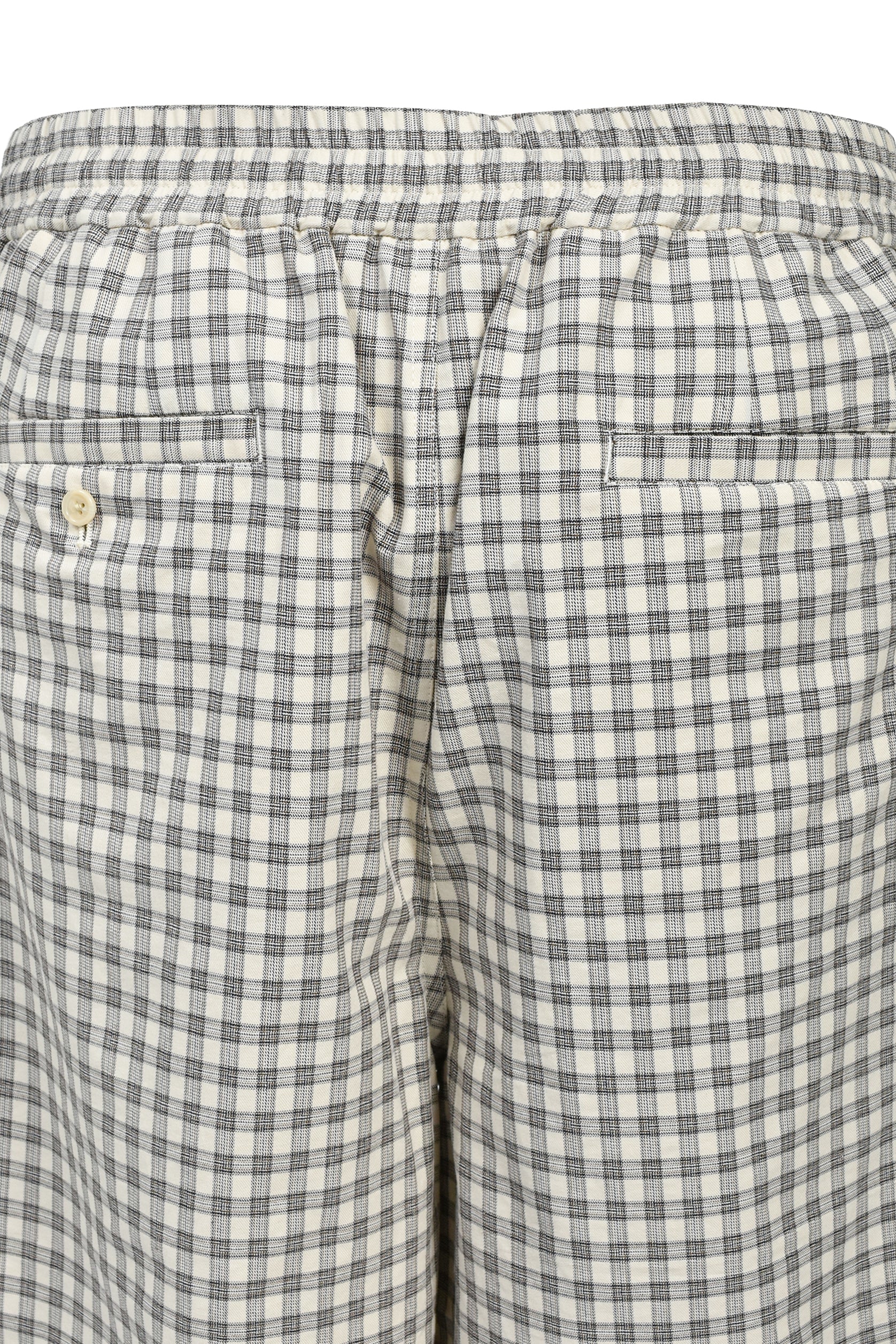 EMBLEM LOGO CHECK SHORTS / BEI