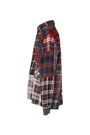 FLANNEL SHIRT -> STRAIGHT HEM SHIRT / ASSORTED