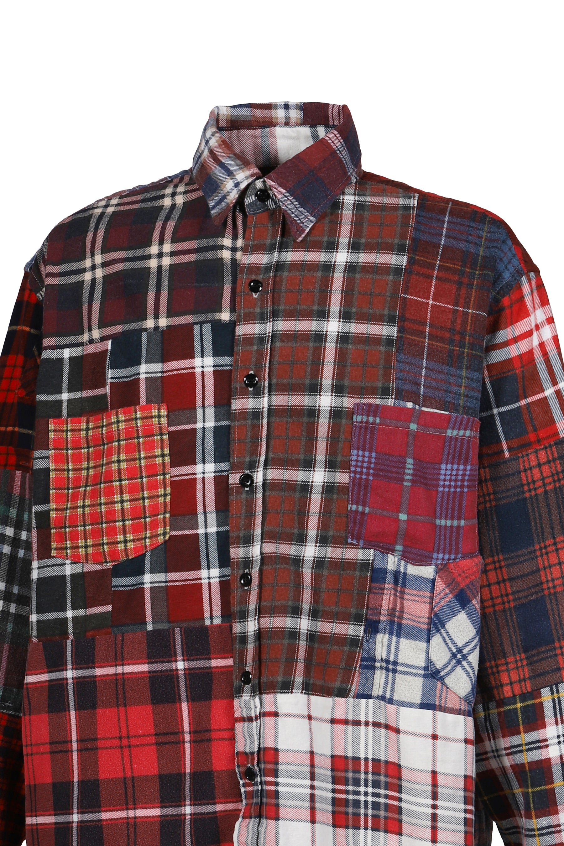 FLANNEL SHIRT -> STRAIGHT HEM SHIRT / ASSORTED