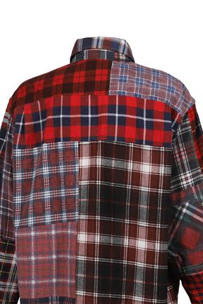 FLANNEL SHIRT -> STRAIGHT HEM SHIRT / ASSORTED