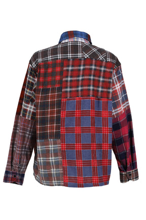 FLANNEL SHIRT -> STRAIGHT HEM SHIRT / ASSORTED