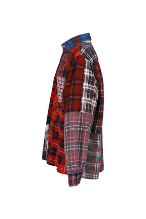 FLANNEL SHIRT -> STRAIGHT HEM SHIRT / ASSORTED