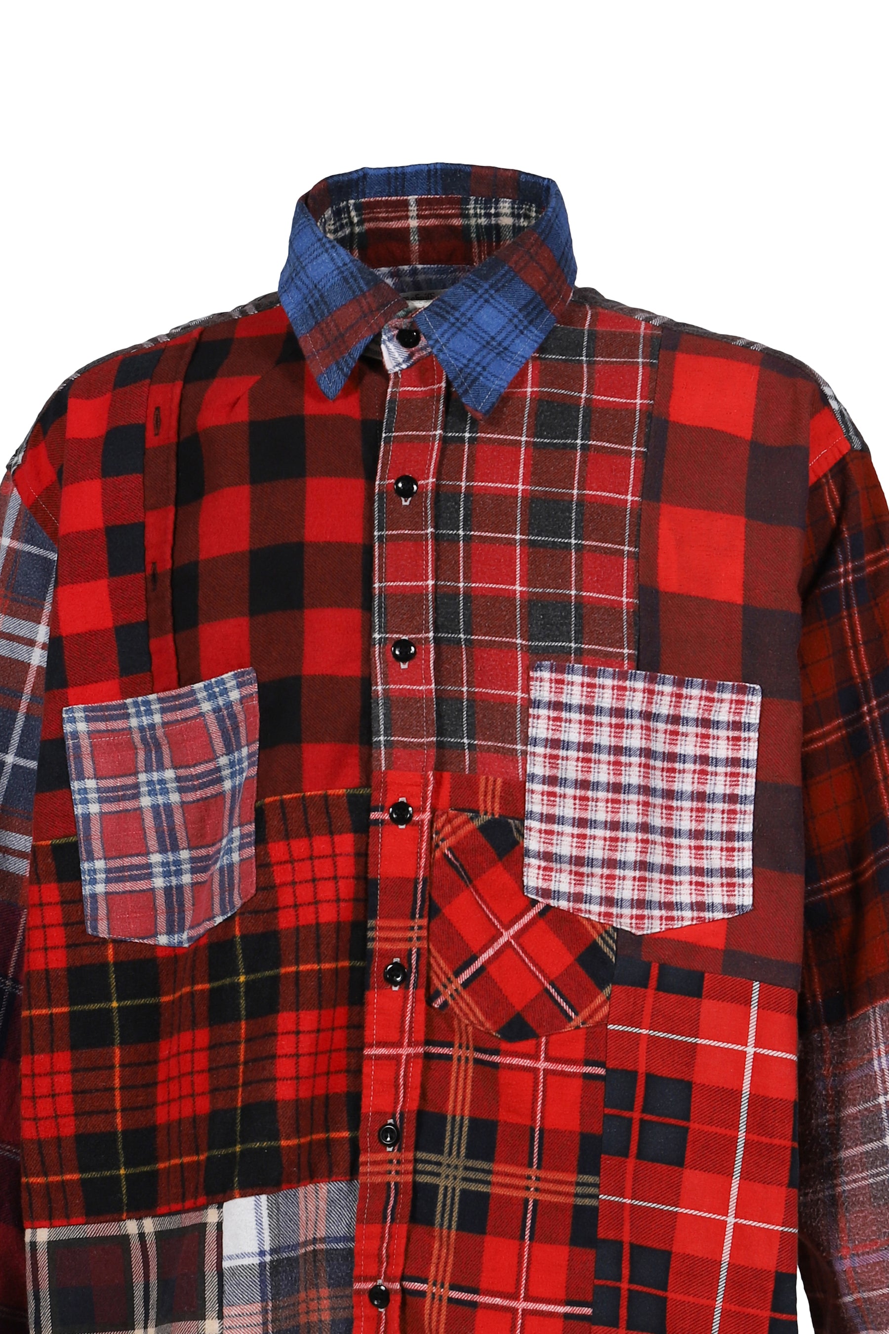 FLANNEL SHIRT -> STRAIGHT HEM SHIRT / ASSORTED