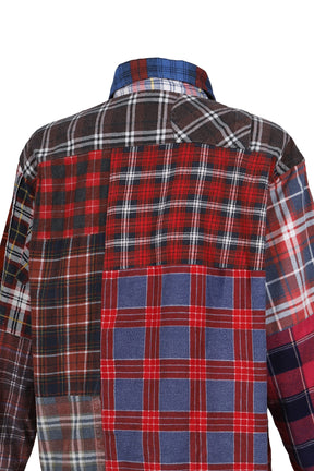 FLANNEL SHIRT -> STRAIGHT HEM SHIRT / ASSORTED