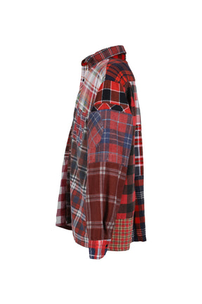FLANNEL SHIRT -> STRAIGHT HEM SHIRT / ASSORTED