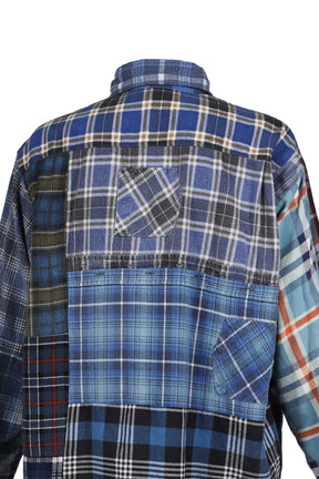FLANNEL SHIRT -> STRAIGHT HEM SHIRT / ASSORTED