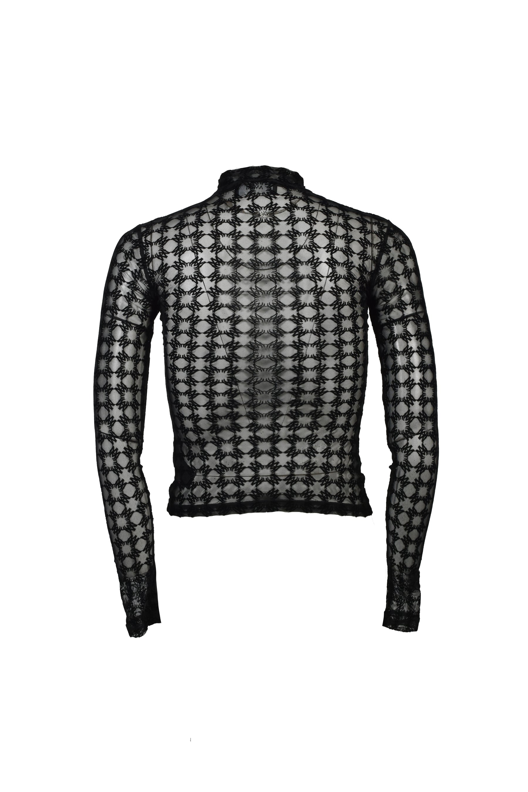 MA QUAD FLOCKED TOP / BLK