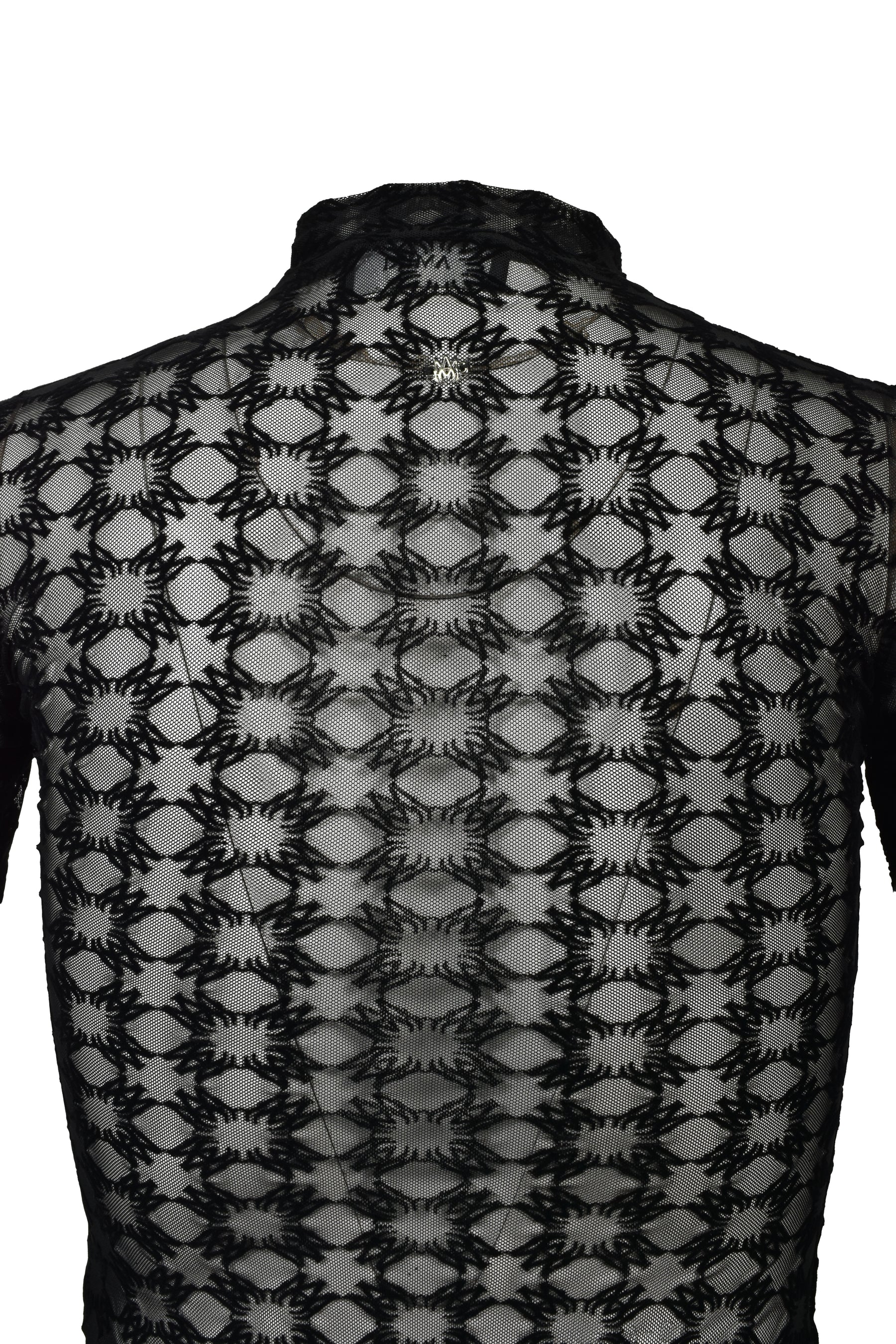 MA QUAD FLOCKED TOP / BLK