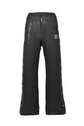BH COATING SIDE SNAP PANTS / BLK