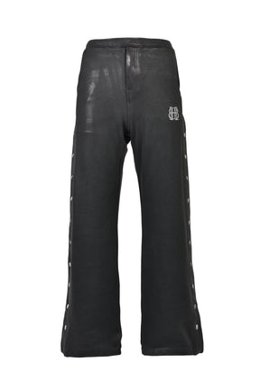 BH COATING SIDE SNAP PANTS / BLK