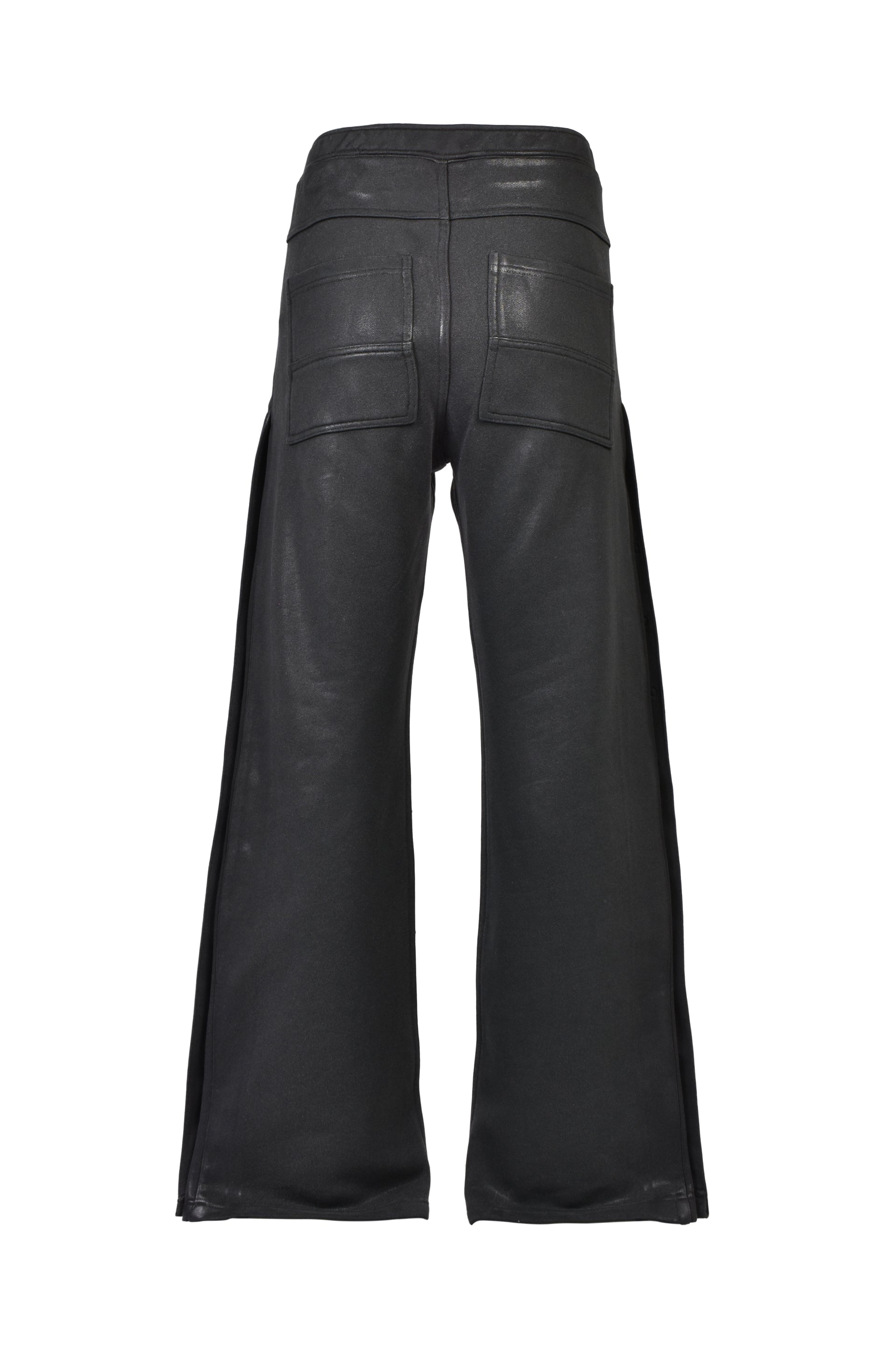 BH COATING SIDE SNAP PANTS / BLK