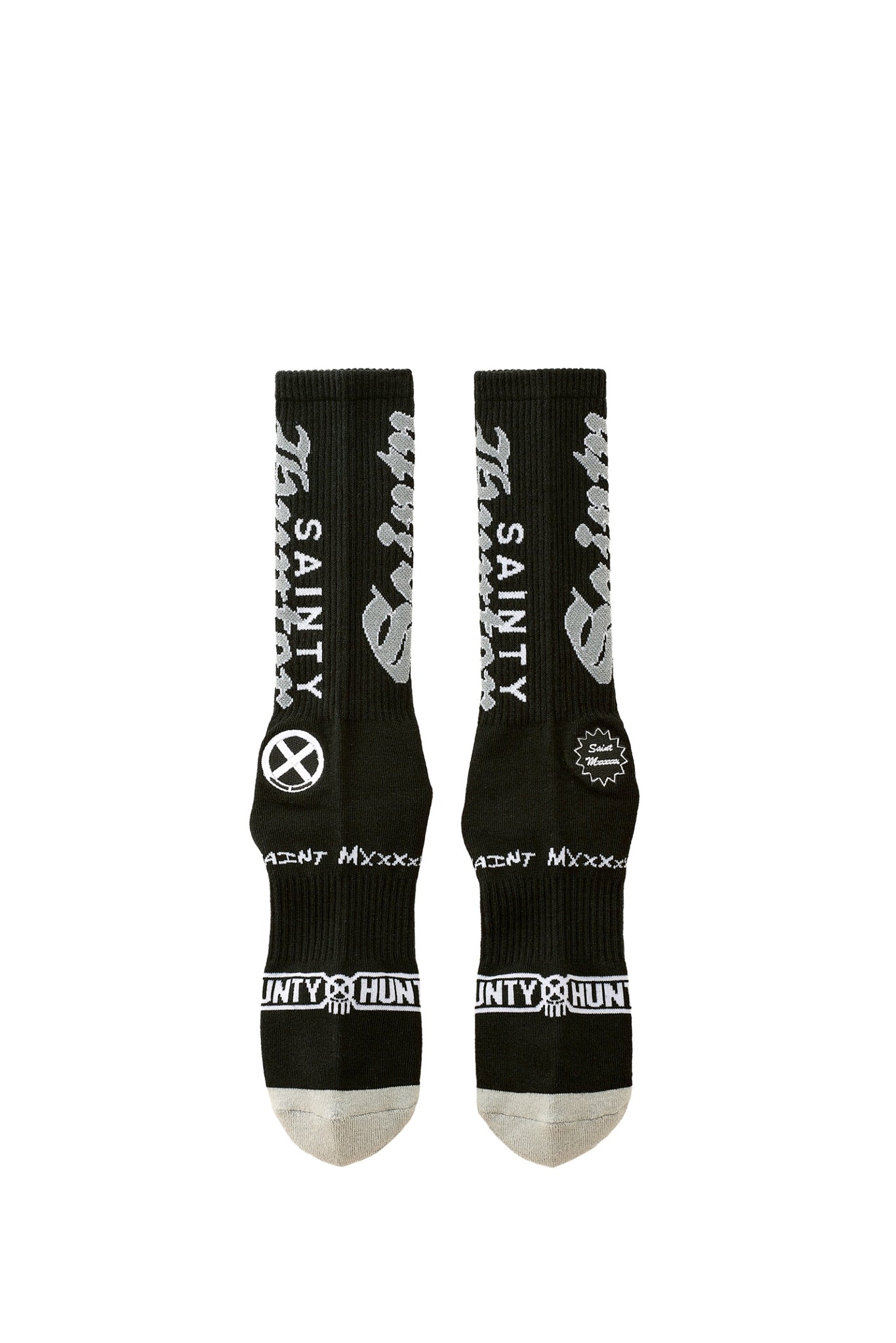 BH_SOCKS/SAINTY HUNTER / BLK