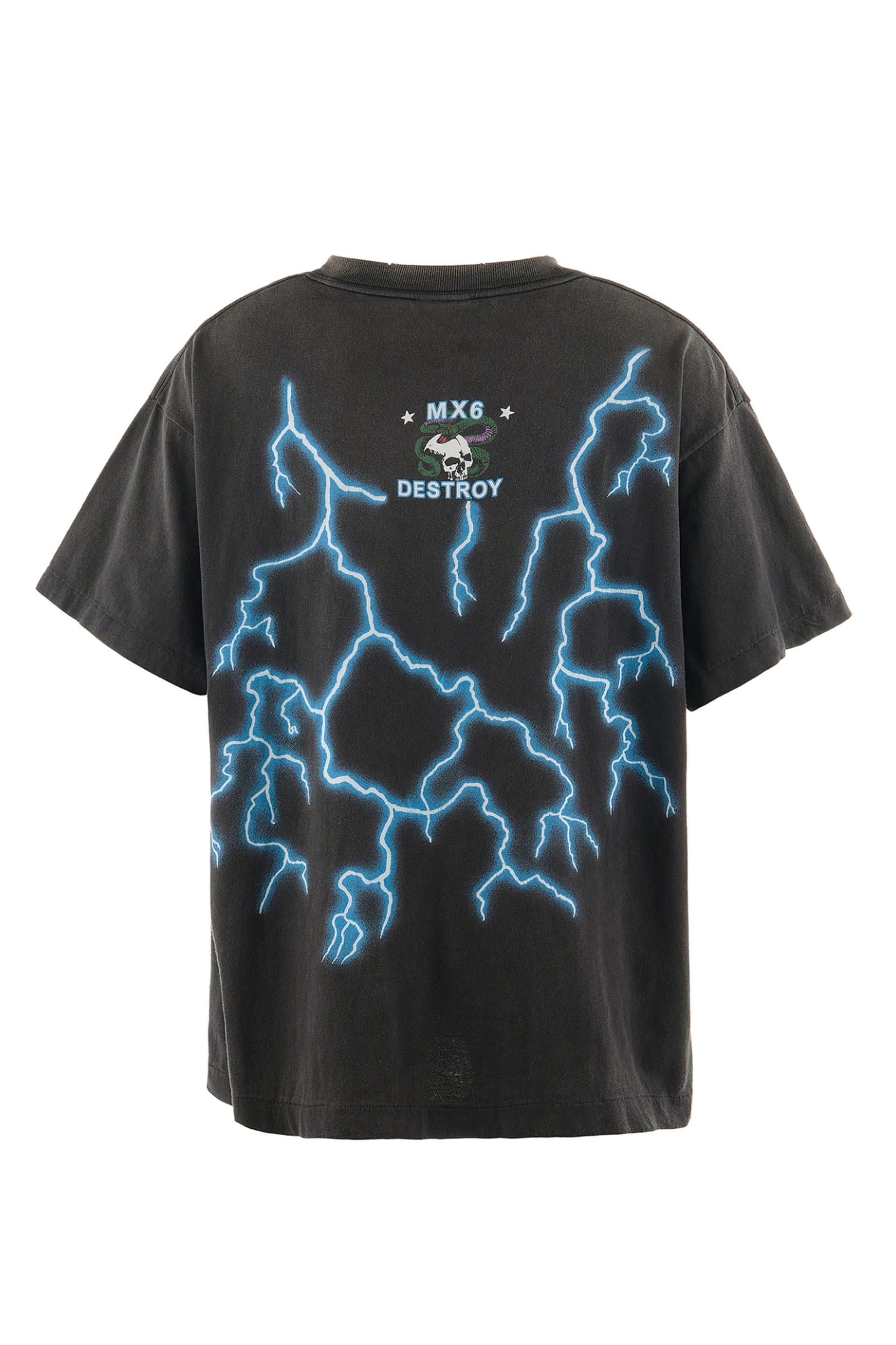 SAINT Mxxxxxx SS TEE/MEDUSA / BLK