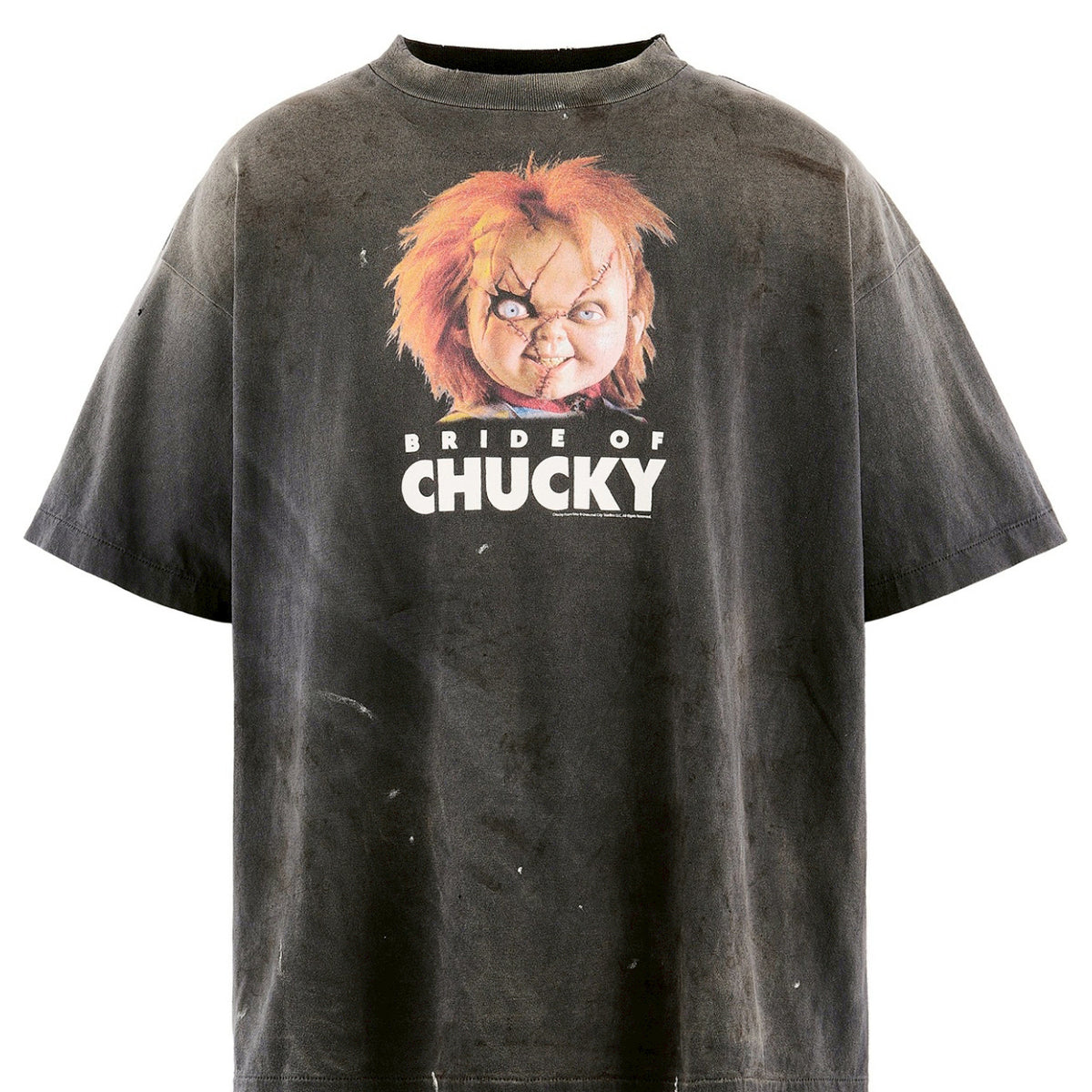 SAINT Mxxxxxx × CHUCKY CKY_SS T-SHIRT/SAINT / BLK - NUBIAN ヌビアン