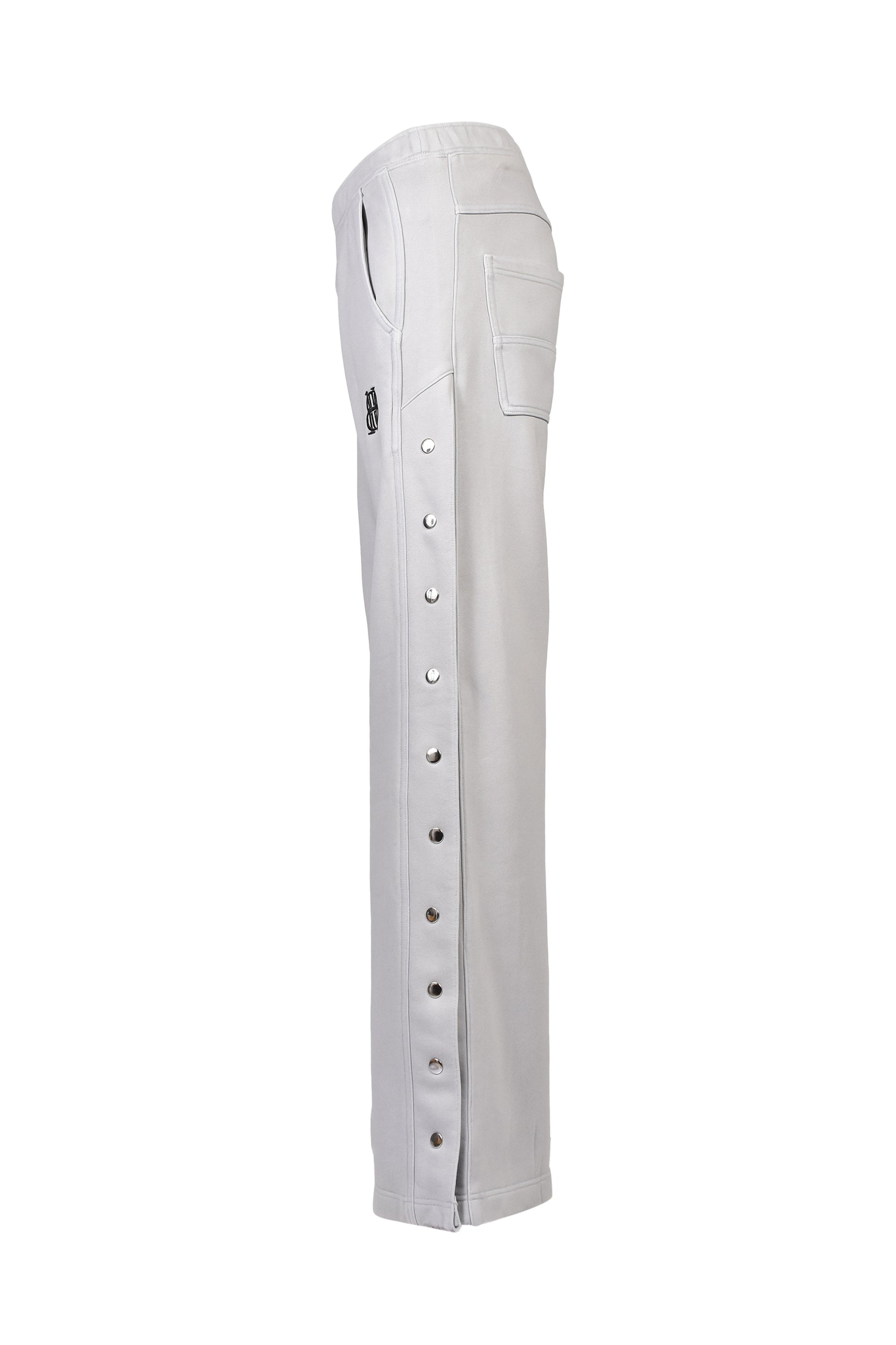 BH COATING SIDE SNAP PANTS / GRY
