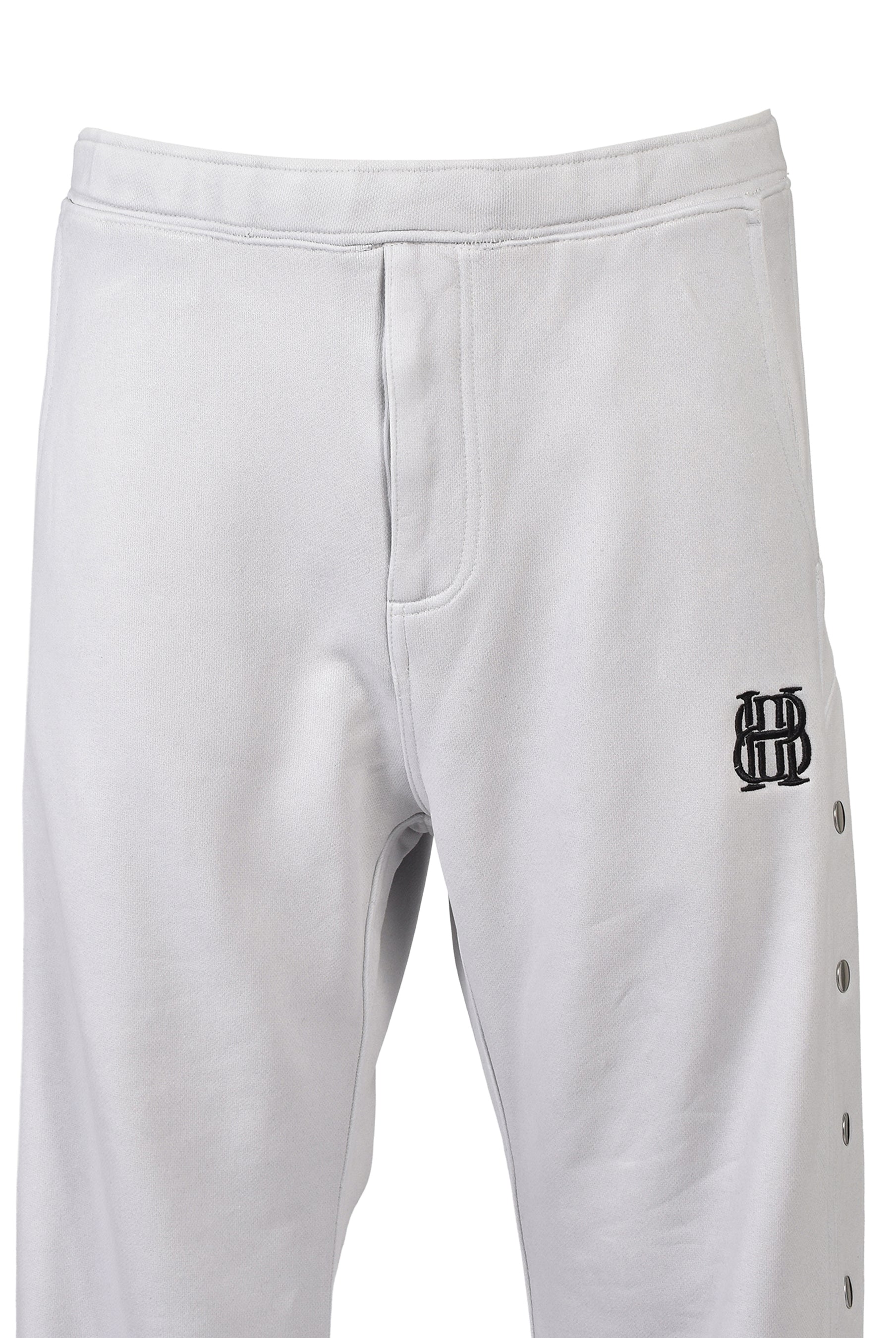 BH COATING SIDE SNAP PANTS / GRY