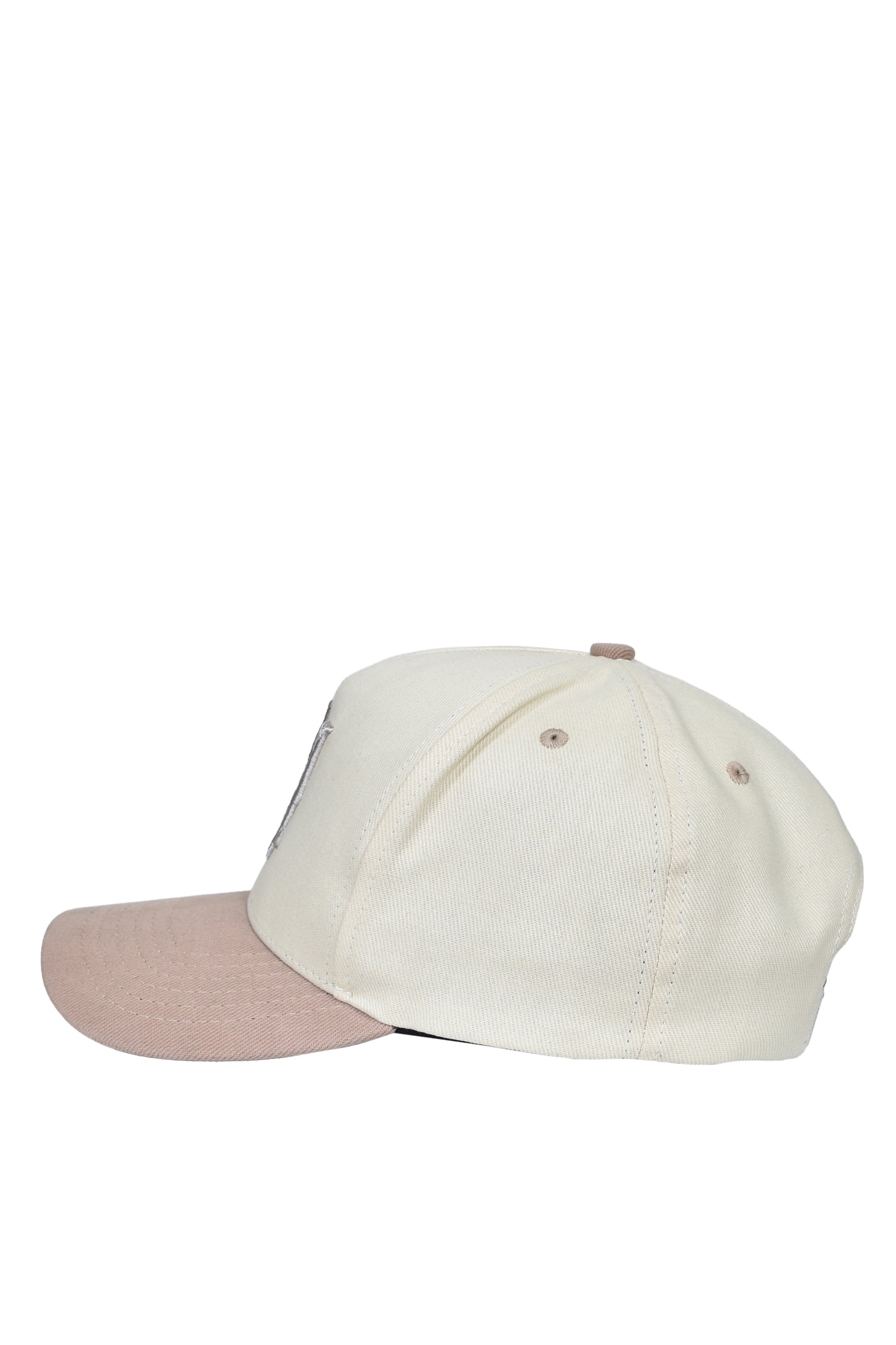 MA TWO TONE BASEBALL CAP / MOCHA