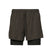 ZERO 2-IN-1 SHORTS PAF / MOLASSES/BLACK