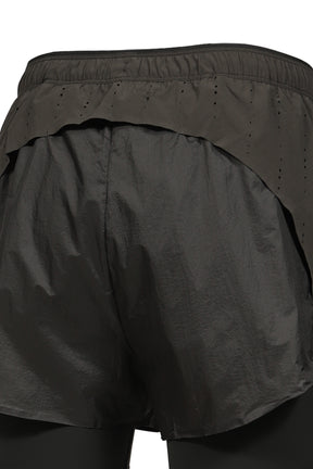ZERO 2-IN-1 SHORTS PAF / MOLASSES/BLACK