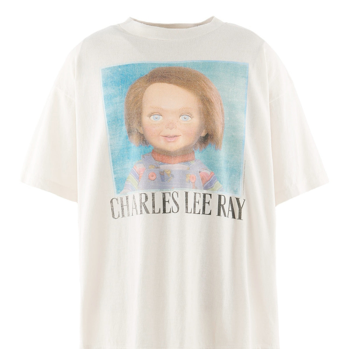 SAINT Mxxxxxx × CHUCKY CKY_SS T-SHIRT/SAINT / WHT - NUBIAN ヌビアン