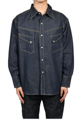 BBJ_DENIM SHIRT/RIGID / BLUE