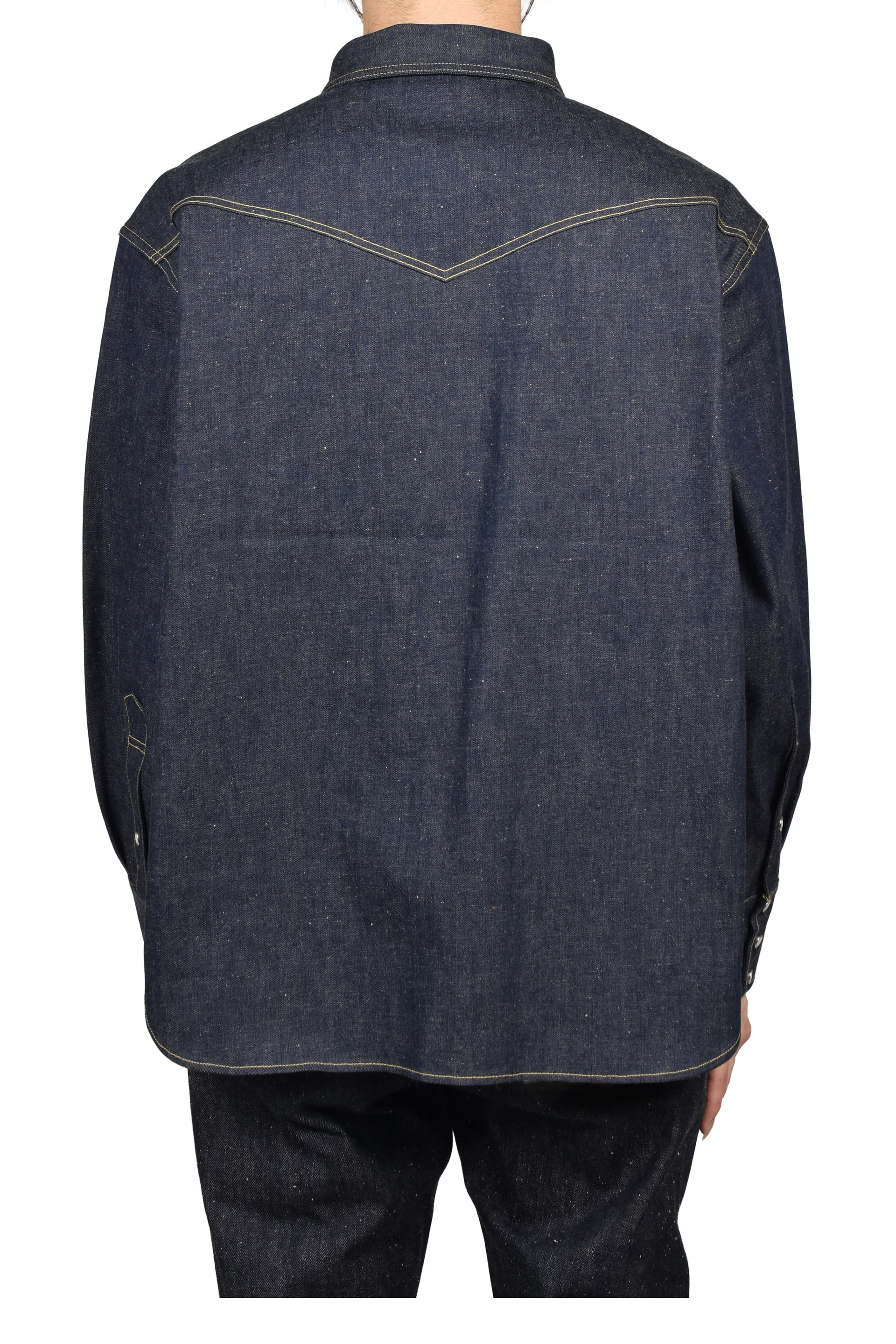 BBJ_DENIM SHIRT/RIGID / BLUE