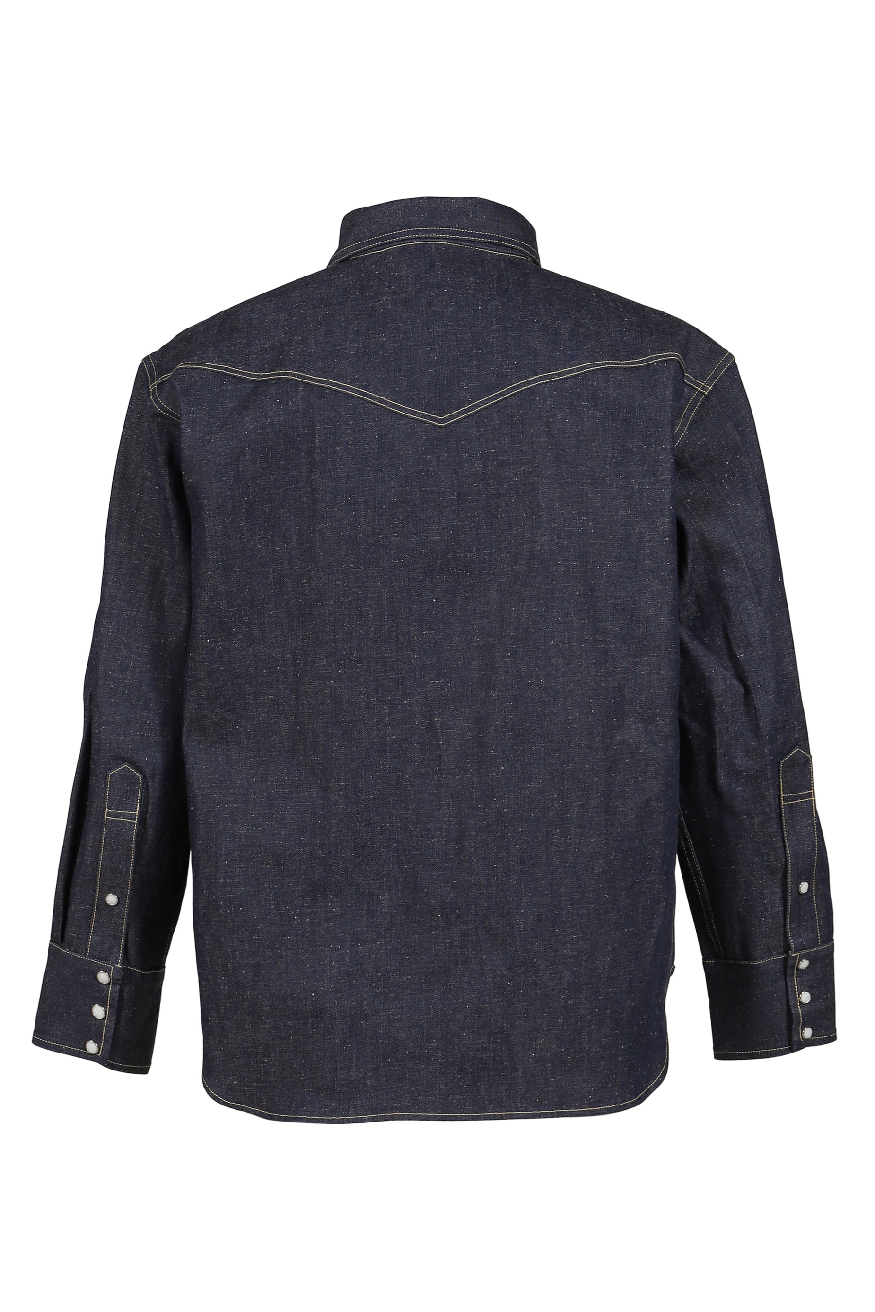 BBJ_DENIM SHIRT/REGID / BLU