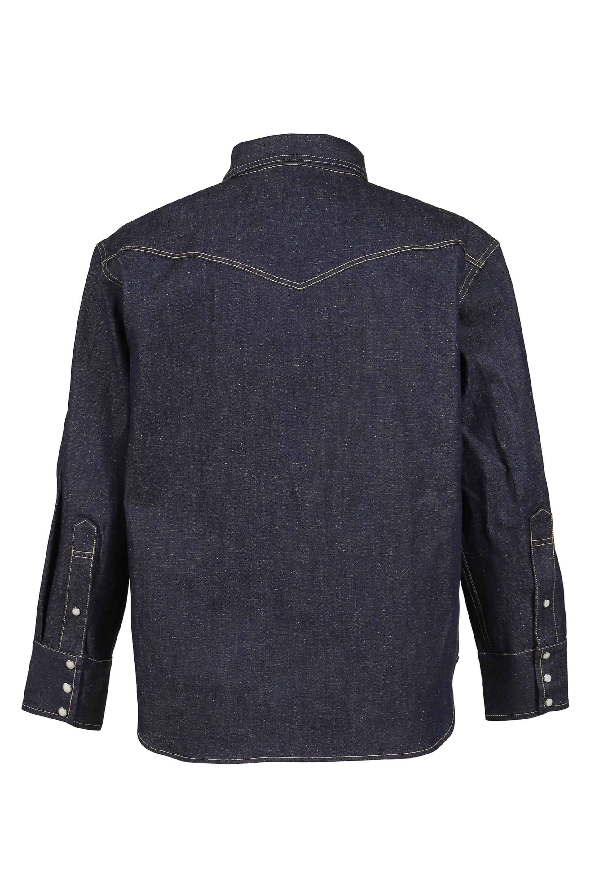 BBJ_DENIM SHIRT/REGID / BLU