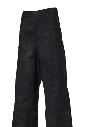 LOW CROTCH PANTS / BLK