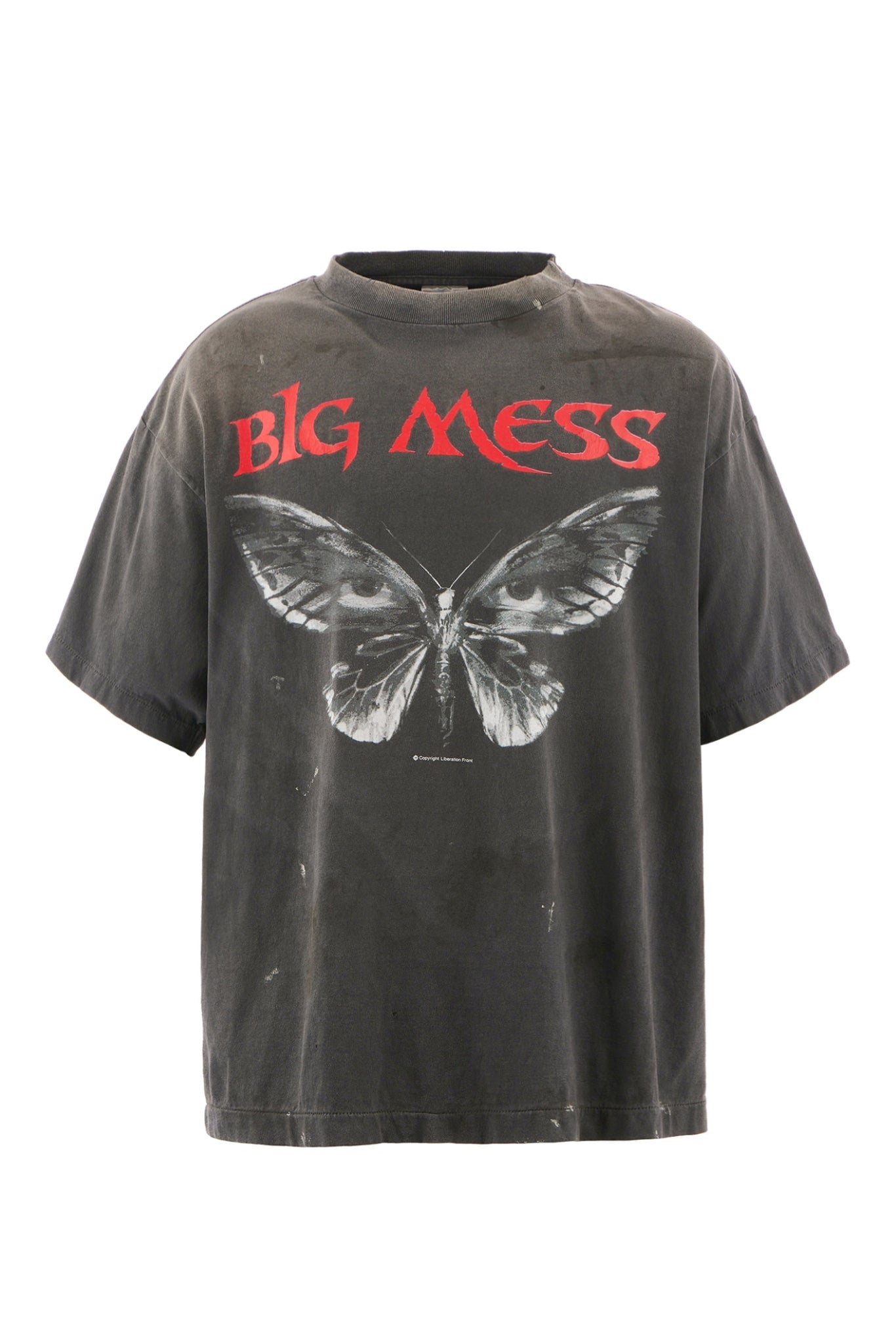 SS TEE/BIG MESS / BLK
