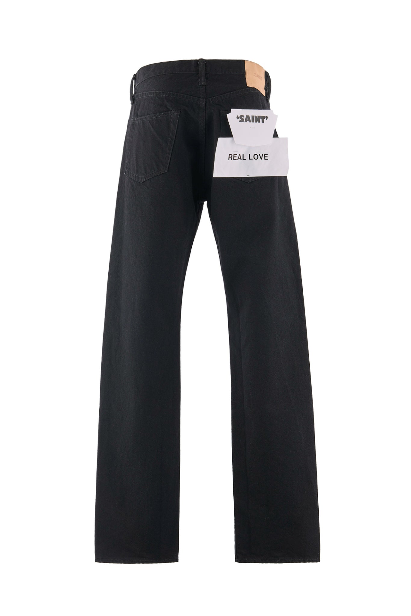 DENIM PANTS / BLK