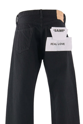 DENIM PANTS / BLK