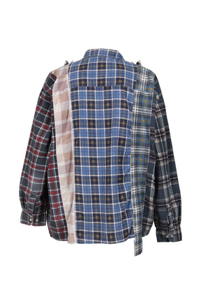 FLANNEL SHIRT -> 5 CUTS FRILL SHIRT / ASSORTED