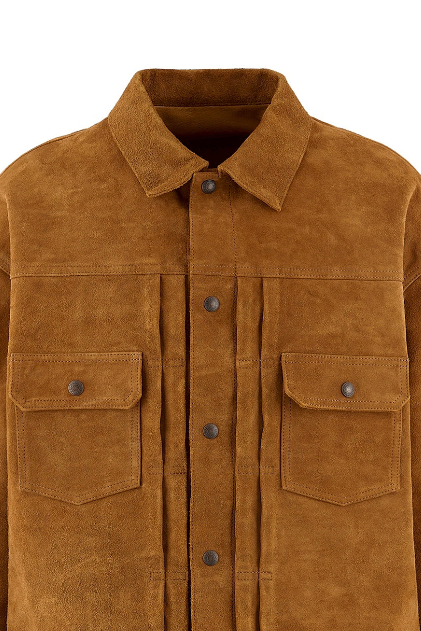 BBJ_SUEDE SHIRT/SUEDE / BEI
