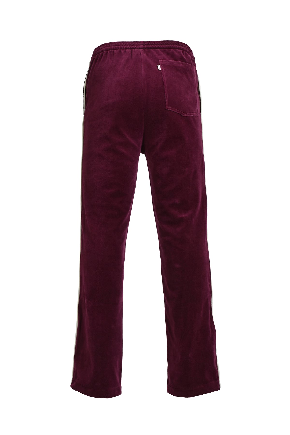 LM_TRACK PANTS/VELOUR / BUR