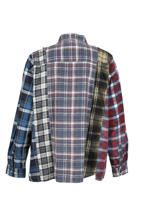 FLANNEL SHIRT -> 5 CUTS FRILL SHIRT / ASSORTED