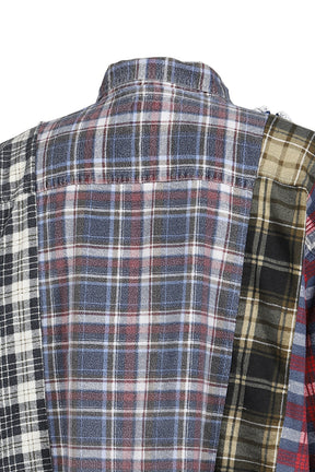 FLANNEL SHIRT -> 5 CUTS FRILL SHIRT / ASSORTED