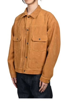 BBJ_SUEDE SHIRT/SUEDE / BEI
