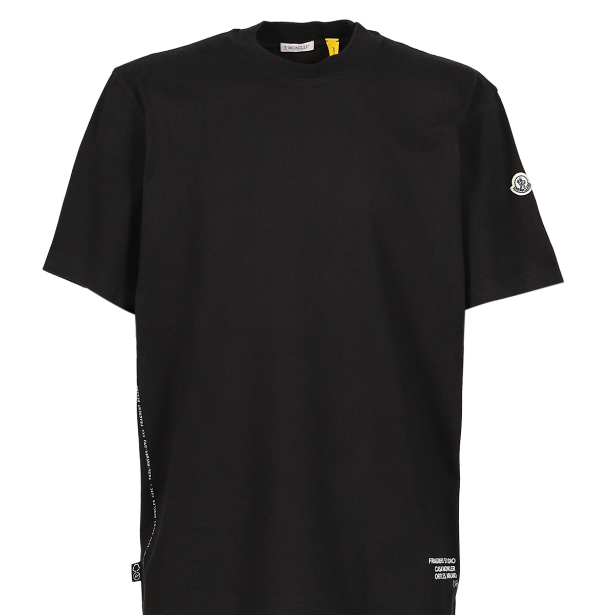 MONCLER × FRAGMENT モンクレール フラグメント FW26 SS T-SHIRT / BLK