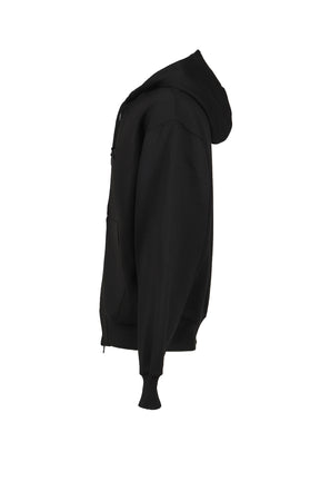 TECH SWEAT DOUBLE FACE PARKA / BLK