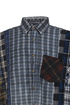 FLANNEL SHIRT -> 7 CUTS WIDE SHIRT / ASSORT