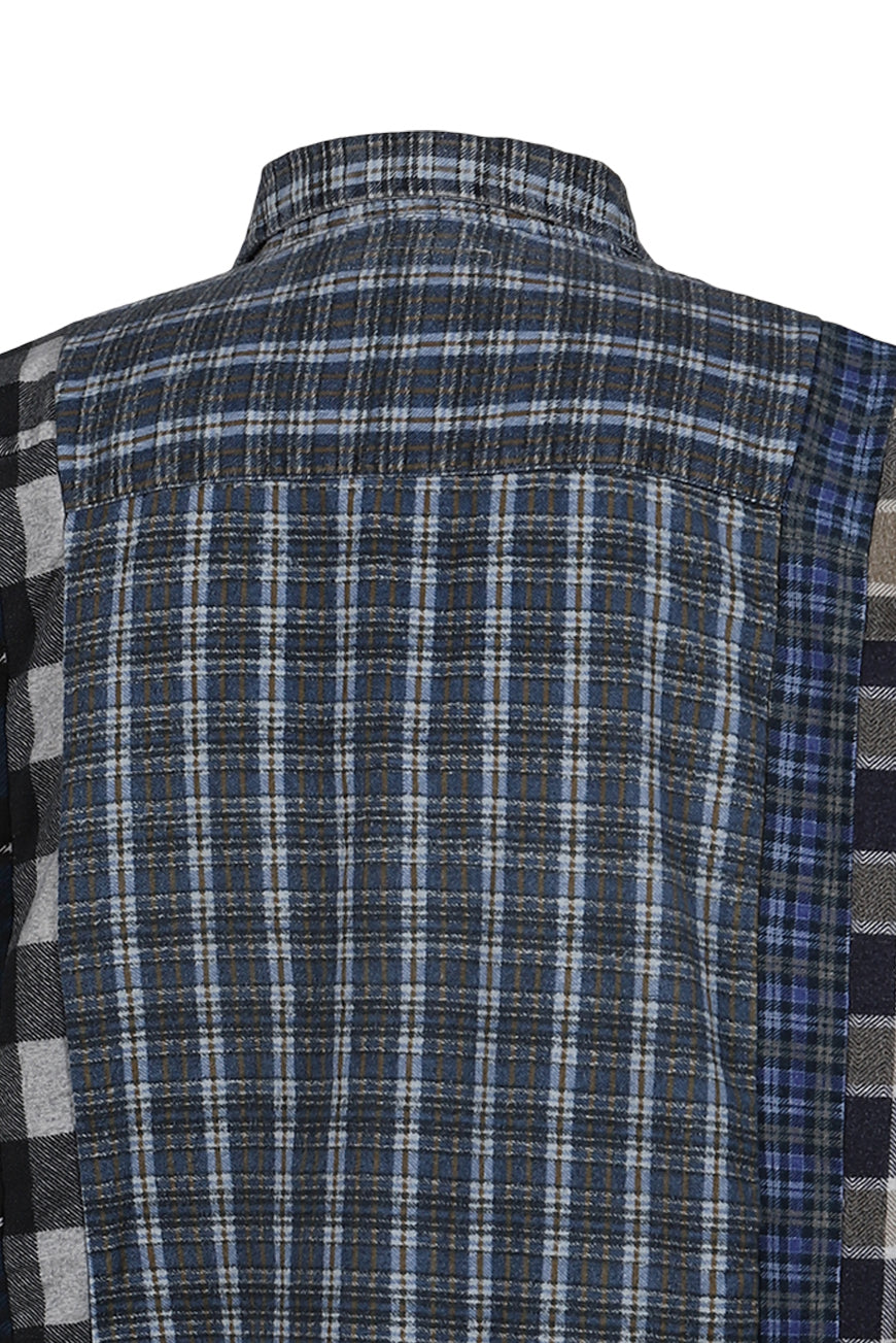 FLANNEL SHIRT -> 7 CUTS WIDE SHIRT / ASSORT