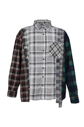FLANNEL SHIRT -> 7 CUTS WIDE SHIRT / ASSORT