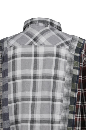 FLANNEL SHIRT -> 7 CUTS WIDE SHIRT / ASSORT