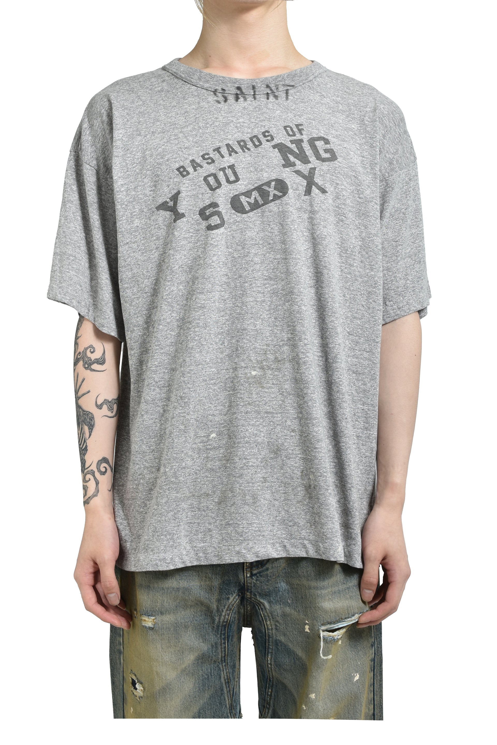 BJ_SS TEE/YOUNG / GRY
