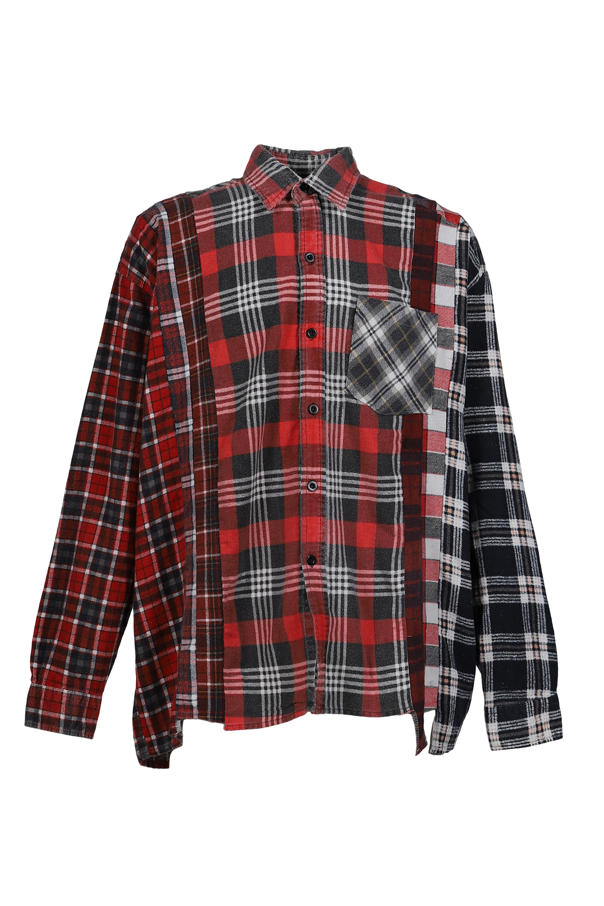 FLANNEL SHIRT -> 7 CUTS WIDE SHIRT / ASSORT