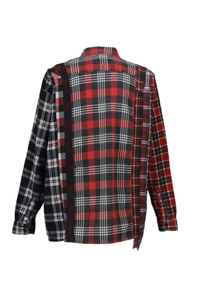 FLANNEL SHIRT -> 7 CUTS WIDE SHIRT / ASSORT